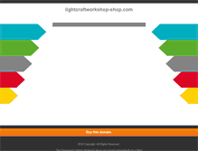 Tablet Screenshot of lightcraftworkshop-shop.com
